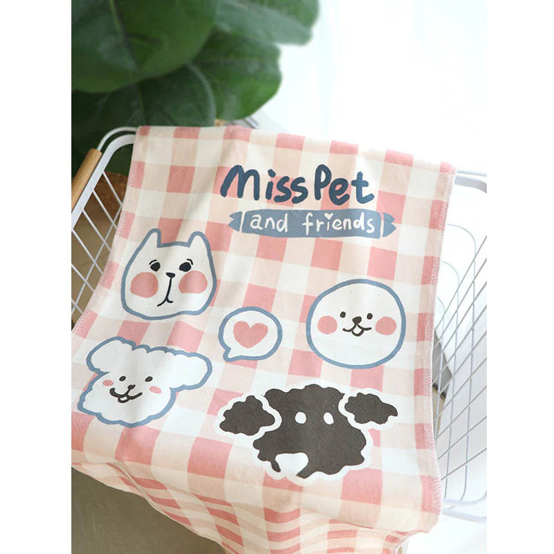 Misspet Pets Shower Towels Radom Color