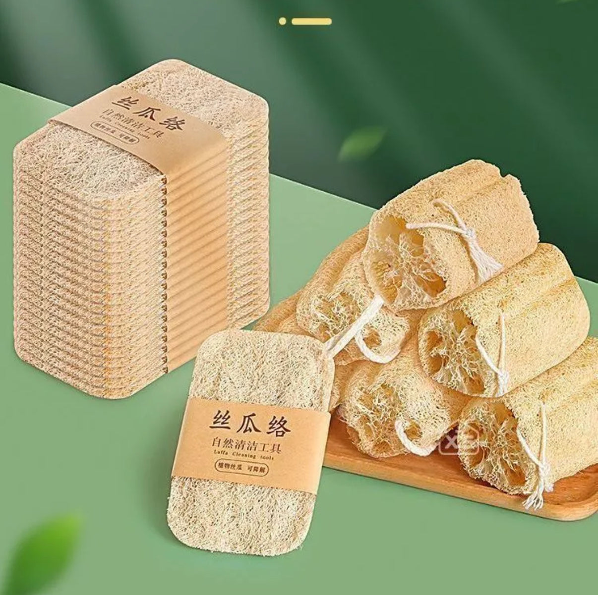 Natural Loofah Dish Scrubber