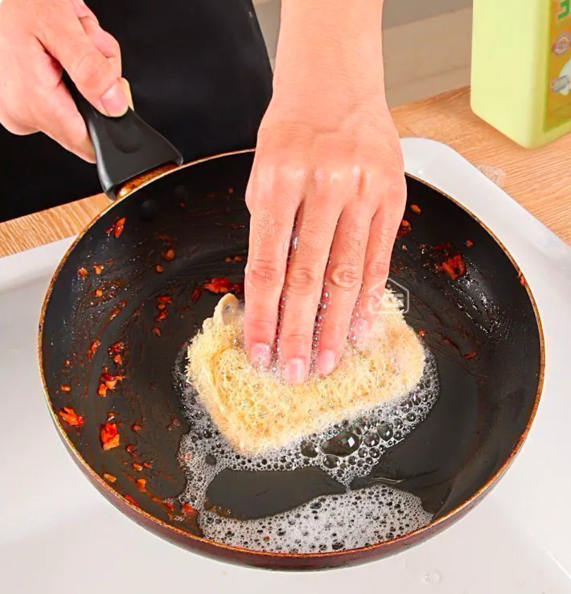 Natural Loofah Dish Scrubber
