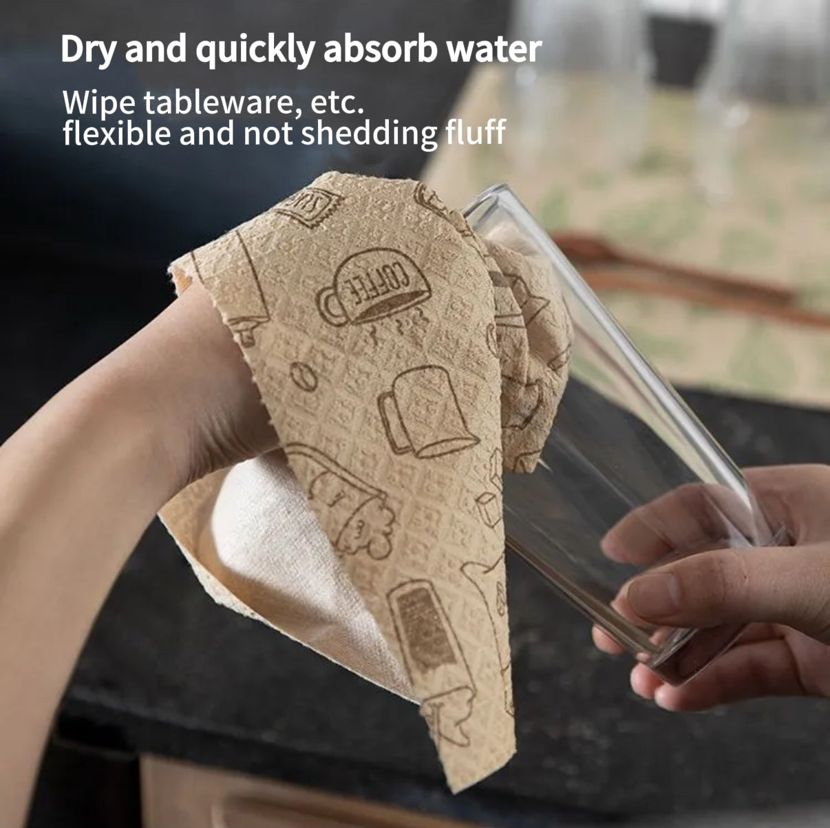 Bamboo Fiber Kitchen Towels