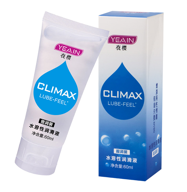 Lubricant 60g - Clear Water-Based Formula, Long-Lasting & Natural Feel