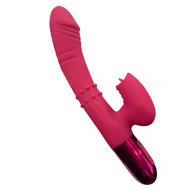 Smart Warming Telescopic Vibrator - APP Remote Control, Multi-Speed Massager